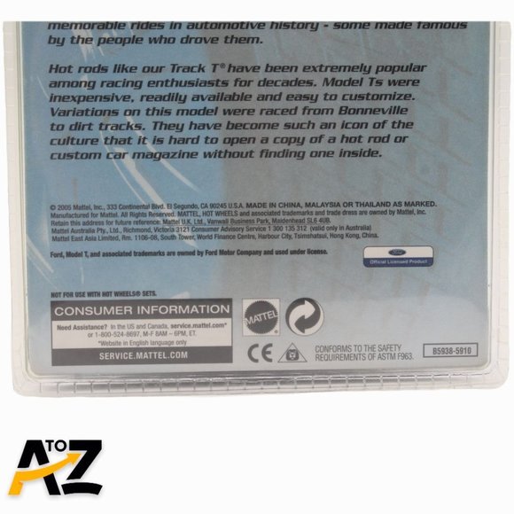 2005 Hot Wheels Metal Collection Real Riders Limited Edition Track T - Picture 10 of 11